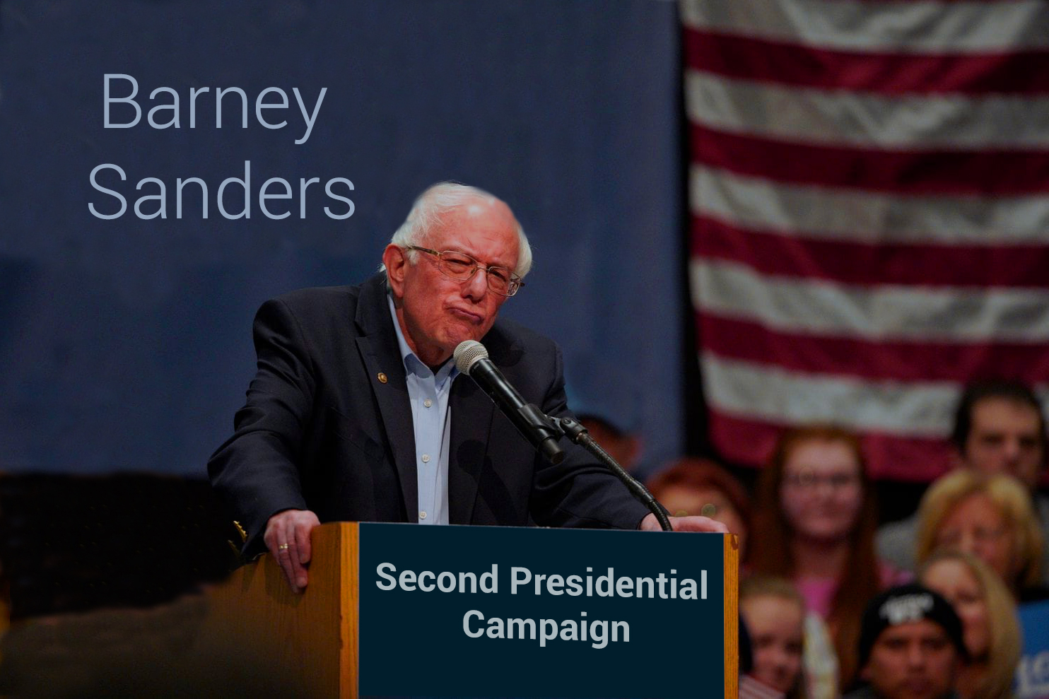 Barney Sanders announced the Second Presidential Campaign