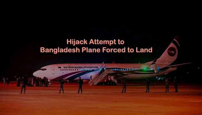 Hijack Attempt to Bangladesh Plane Forced to Land