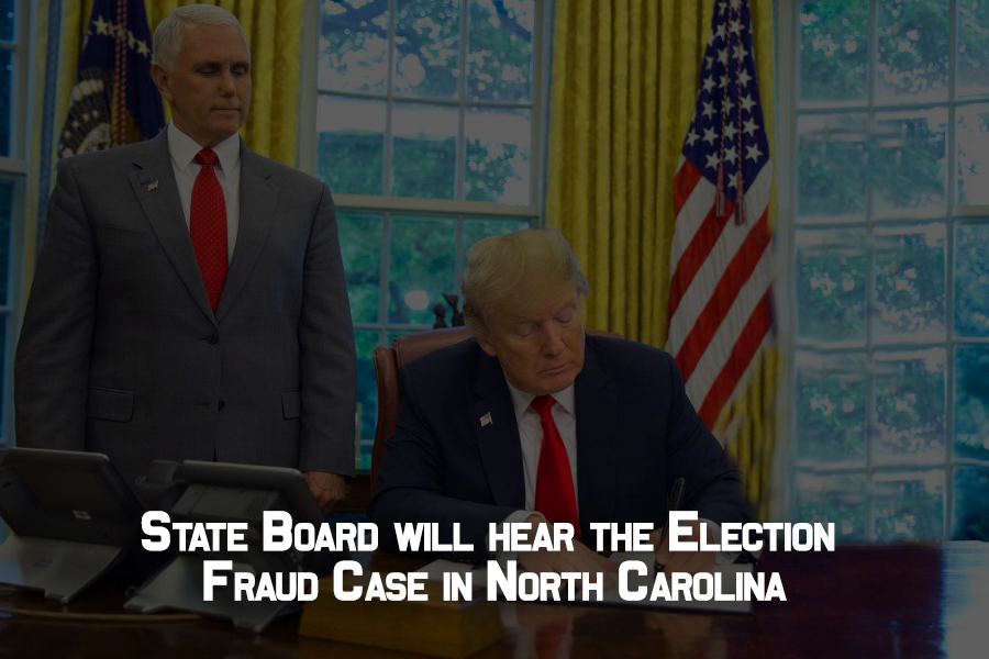 State Board will hear misconduct in the North Carolina elections