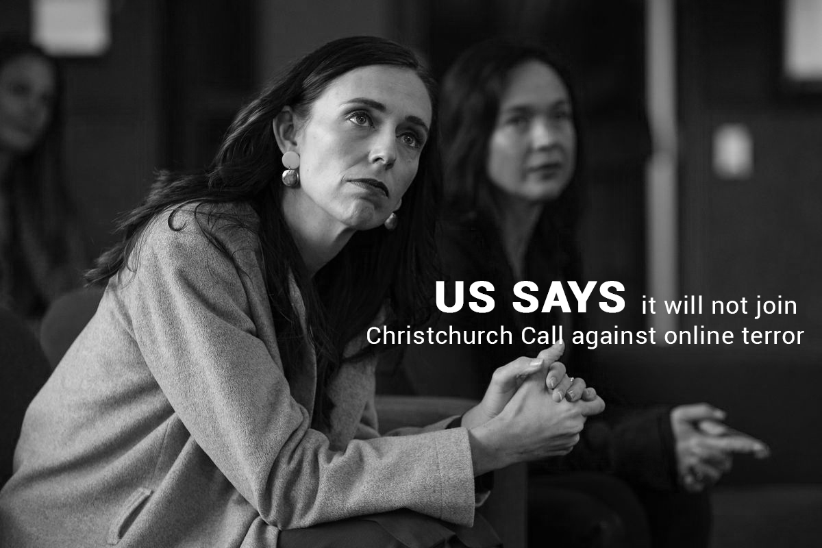 Not to Join Christchurch Call against online Terror – United States