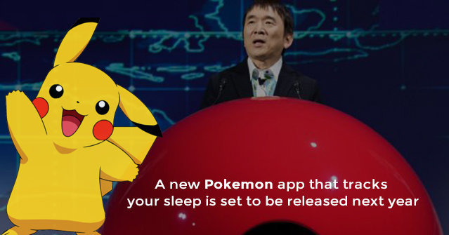 Track Your Sleep with a New Pokémon app 'Pokémon Sleep'