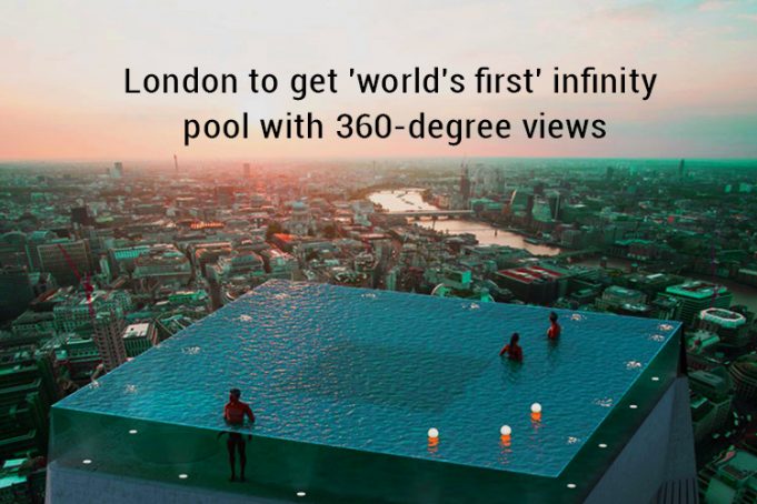 First Infinity Pool with 360-degree Views Open in London