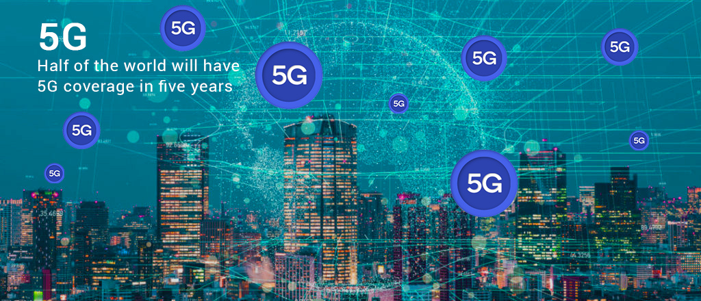 In Coming Five Years Half of the World will have 5G Coverage