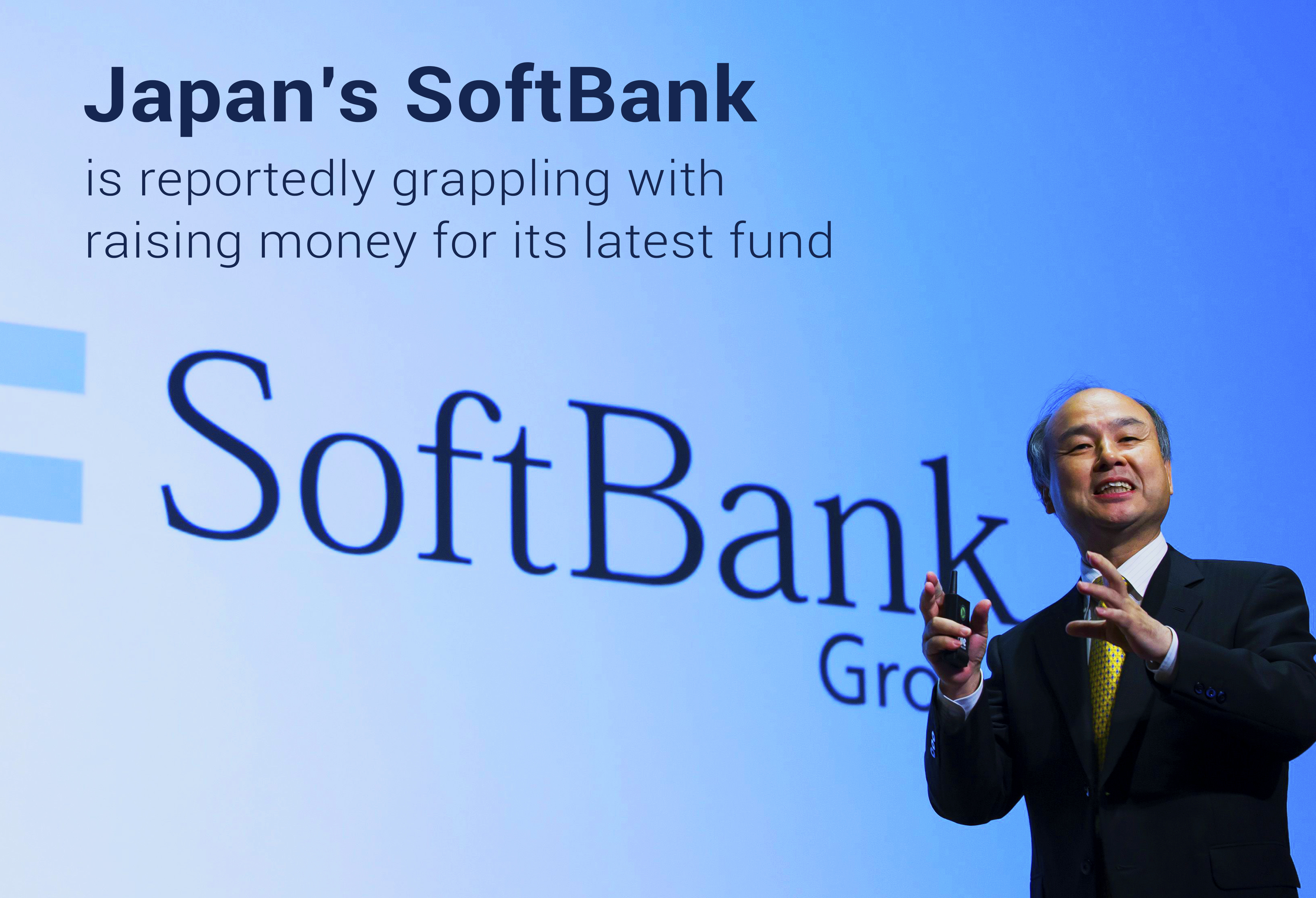 Softbank of Japan is grappling with Money Raising for Latest Fund