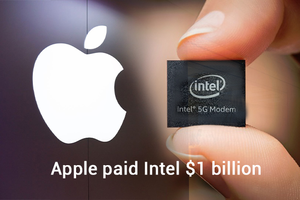 Apple tried to win the 5G race and paid $1 billion to Intel