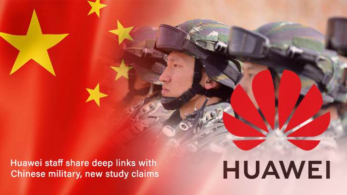 Deeper Links among Chinese military & Huawei Staff - Study
