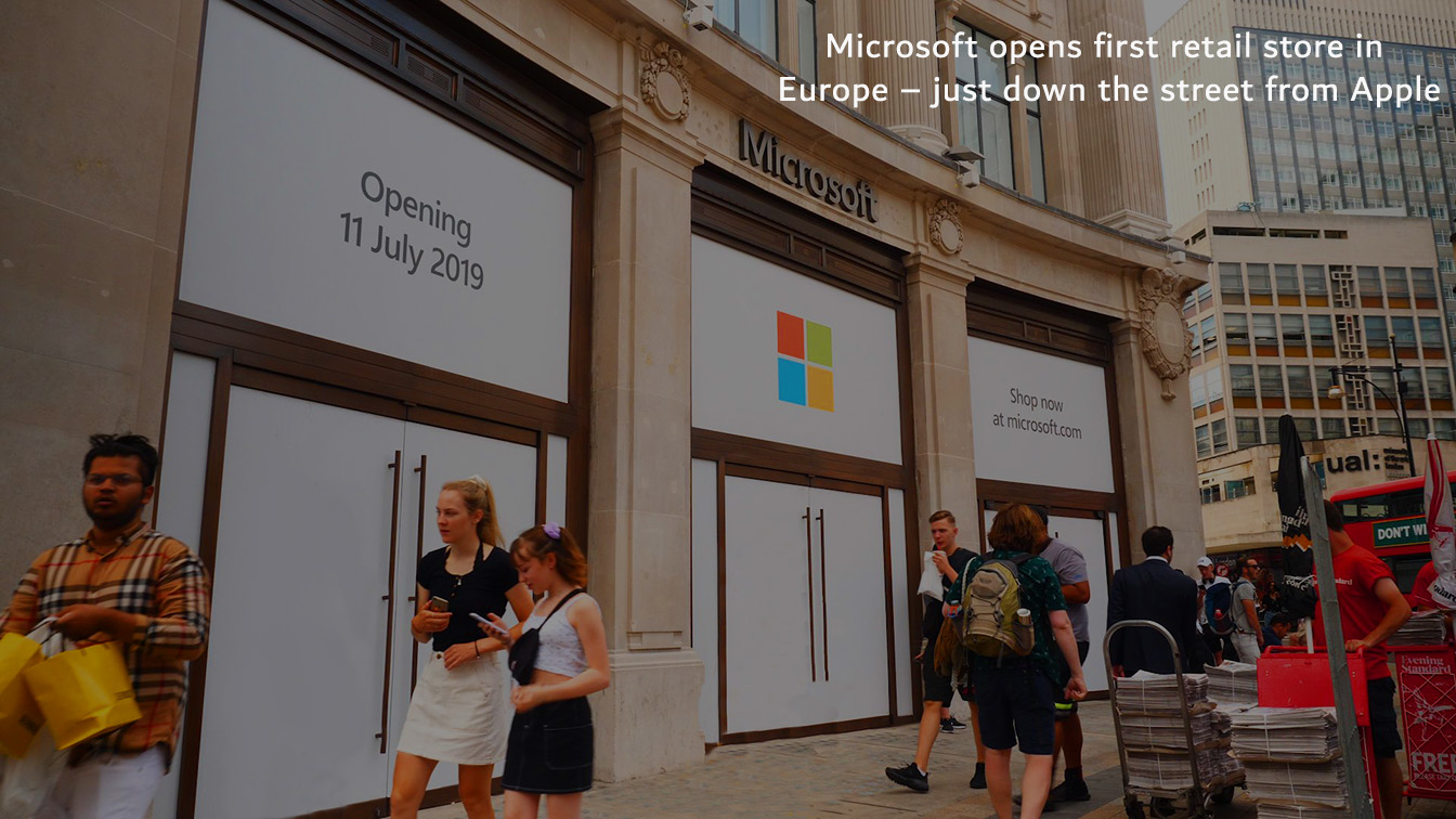 Microsoft's First Retail Store inaugurated in Europe