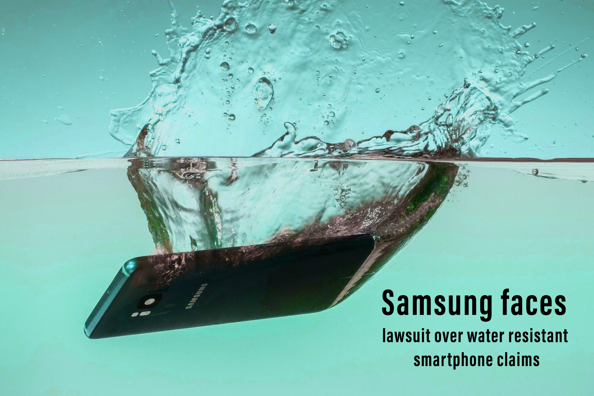 Samsung is Facing Legal Case against claims of Water Resistant Phone
