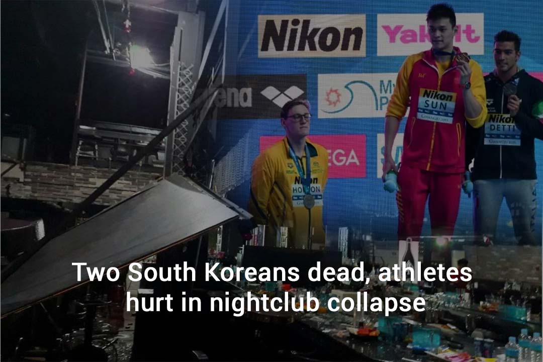Two Dead and Several Athletes Injured in South Korean nightclub collapse
