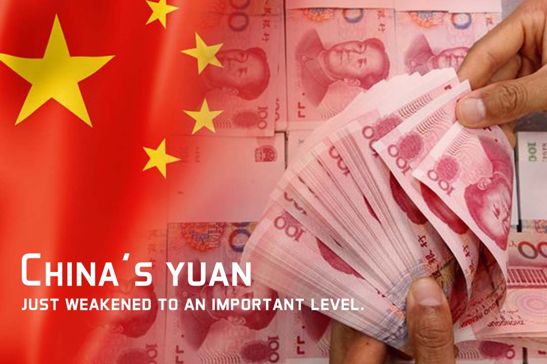 Chinese Yuan Loses its worth against Dollar at worst Level