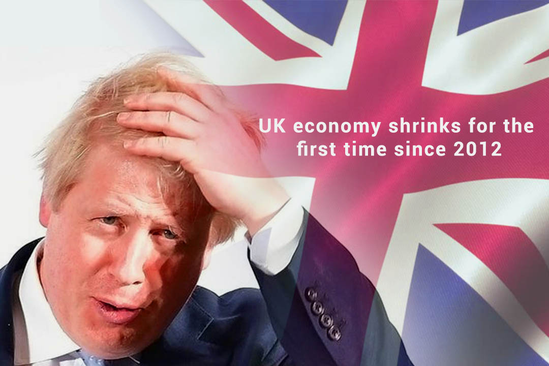 Economy of the United Kingdom Shrinks for first time in seven years