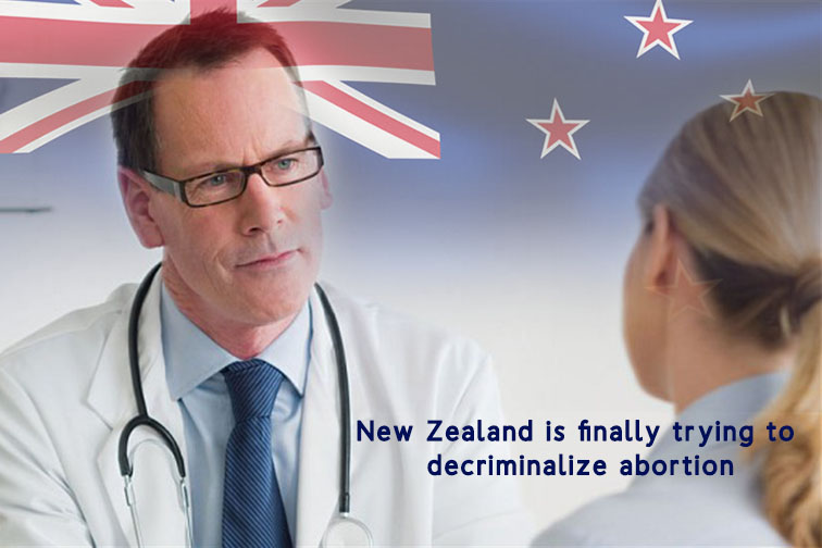 New Zealand to Decriminalized Abortion from Country's Law