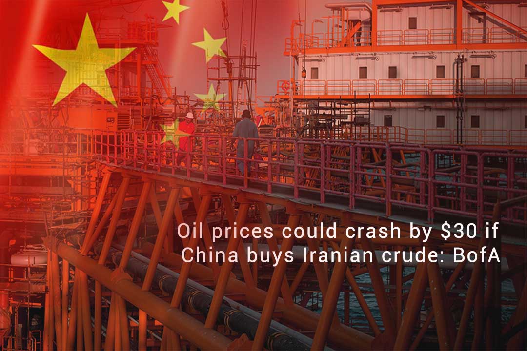 Oil Prices May Drop by $30 b/d if China Buys Iranian crude Oil