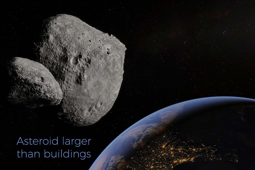 An asteroid bigger than tallest buildings will pass by Earth