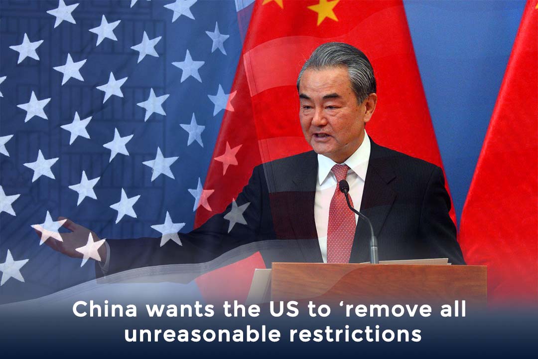 China expected that US will remove illogical restrictions – Wang Yi
