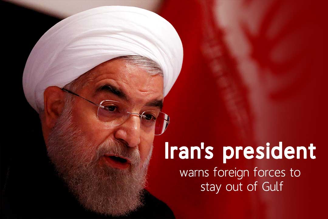 Iran Threaten the Foreign Forces to Stay Away from Gulf