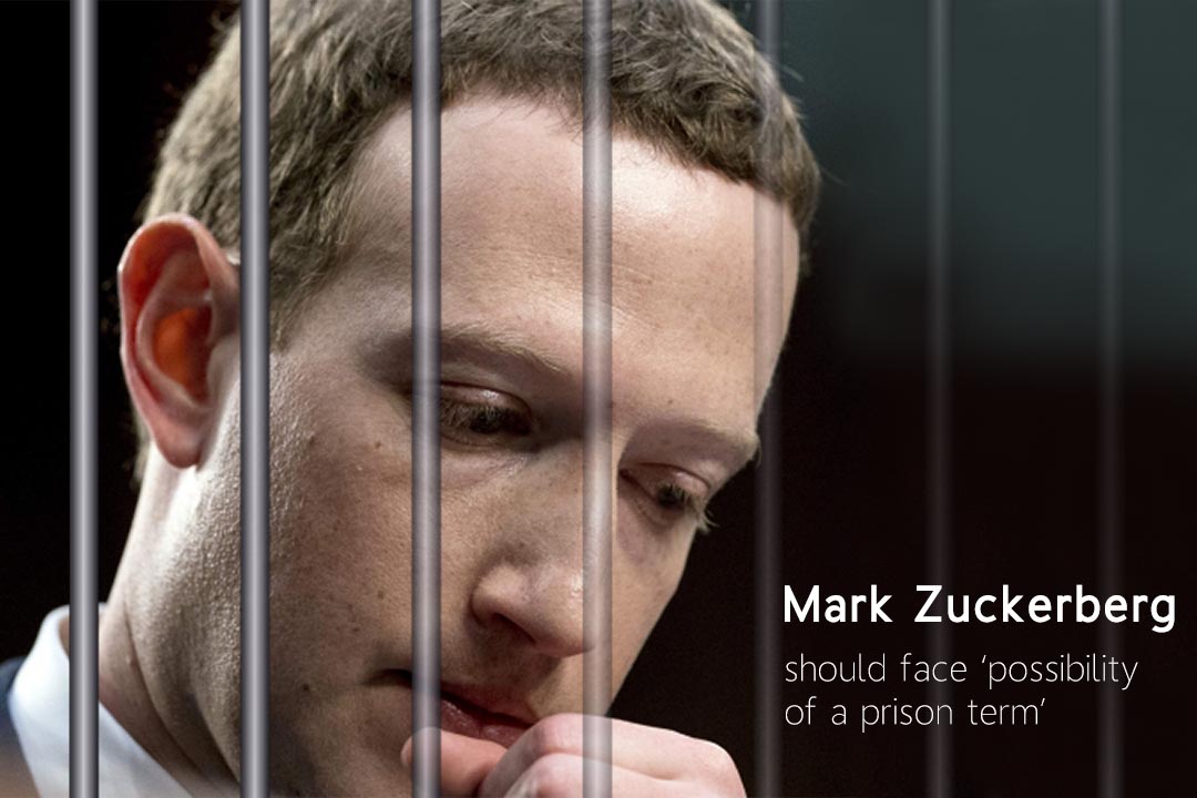 Zuckerberg Might face Possibility of a Prison Term for misuse user data