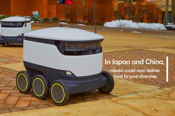 Robots Could Sooner Deliver Food to Doorstep in Japan and China