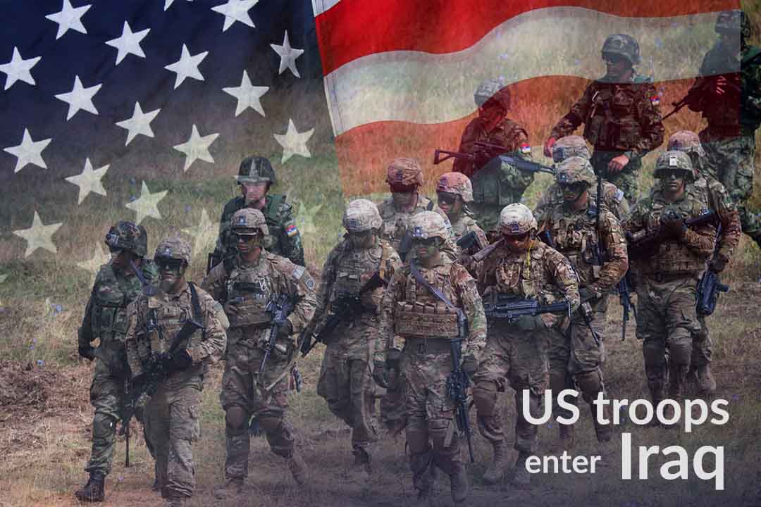 United States Troops reached Iraq after leaving Syria
