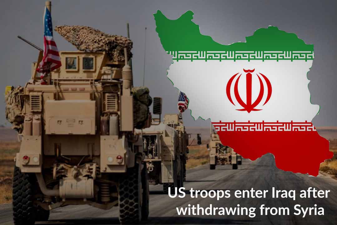 United States Troops reached Iraq after leaving Syria