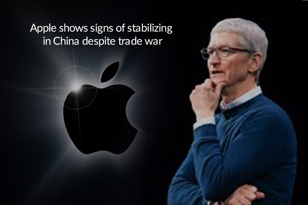 Apple Shows Stabilizing Signs in China despite Trade Dispute