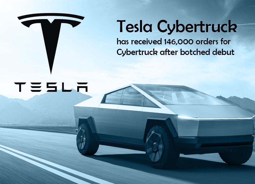 Elon Musk claimed Tesla Received about 146,000 orders for Cybertruck