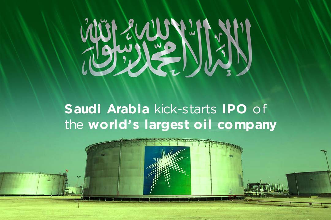 Saudi Arabia initiated Initial Public Offering of Aramco
