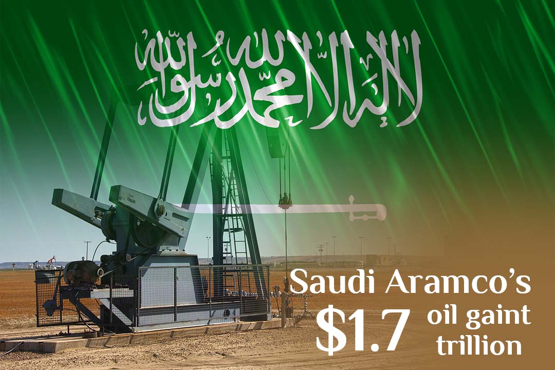 Saudi Aramco’s IPO values the oil giant at over $1.7 trillion