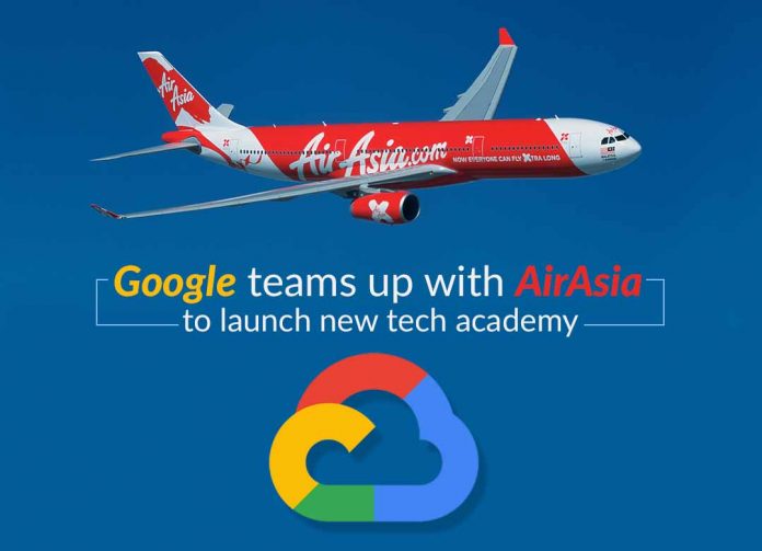 Google alog with AirAsia to launch AirAsia Google Cloud Academy