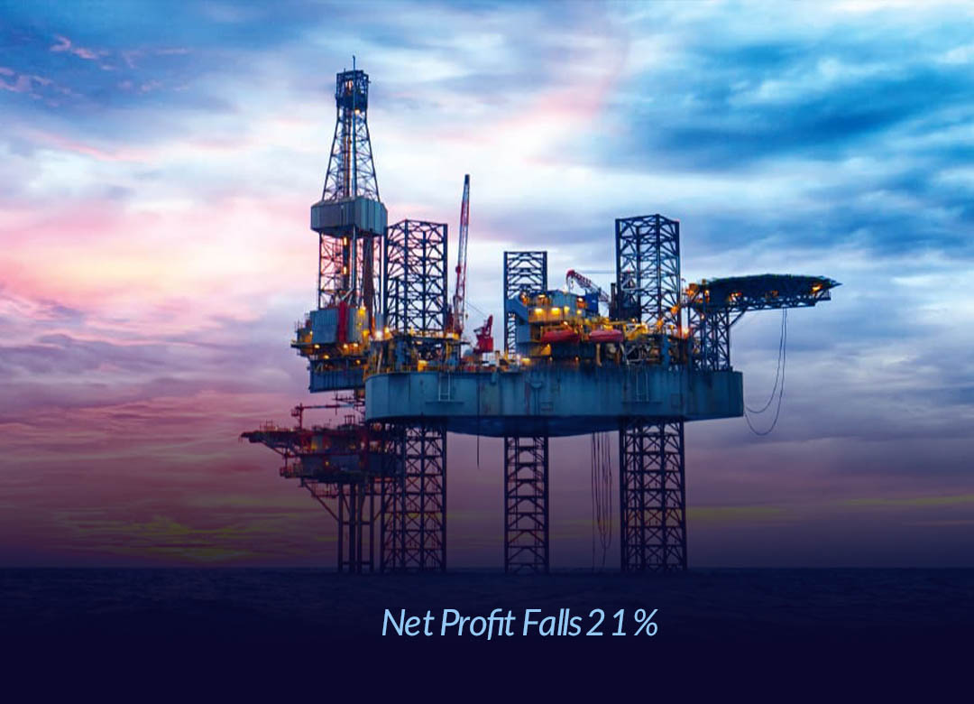 Annual Net Profit of UK based Energy giant BP falls 21%