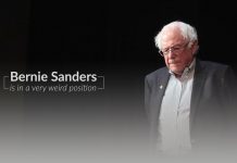 Bernie Sanders stands on weird position – 2020 US Elections