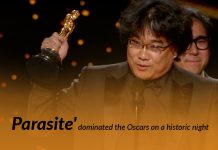 Comedy film Parasite conquered the 2020 Oscar Awards