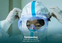 Coronavirus death toll rises to 259, infected cases rise to 11,791