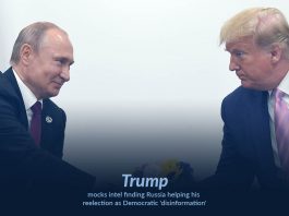 Democrats making rumors that Russia helping Trump to reelect in 2020