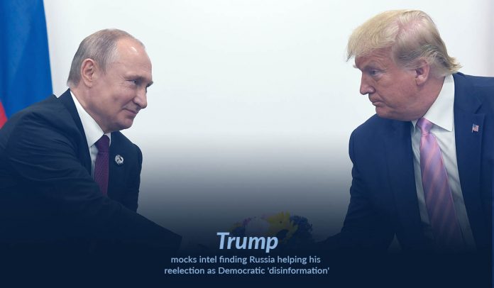 Democrats making rumors that Russia helping Trump to reelect in 2020