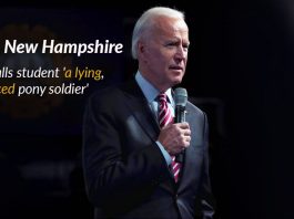 Joe Biden, presidential candidate responded student with humiliating words