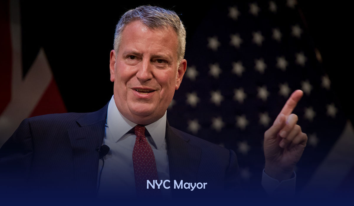 New York Mayor De Blasio endorsed Bernie Sanders