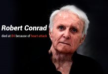 Robert Conrad died at 84 because of heart attack