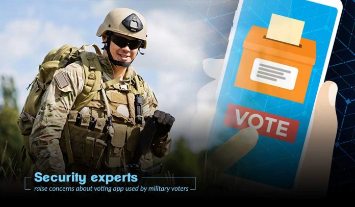 U.S. Security researchers reported flaws in voting app for military voters