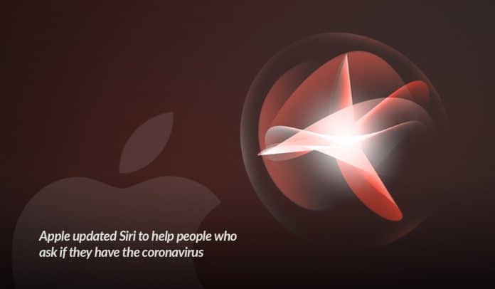 Apple updated Siri in US to assist users in checking if they have COVID-19