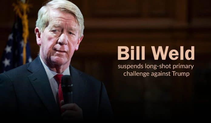 Bill Weld withdraw his Republican candidacy against Trump