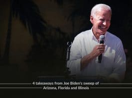 Joe Biden hattrick win by sweeping in Florida, Arizona and Illinois