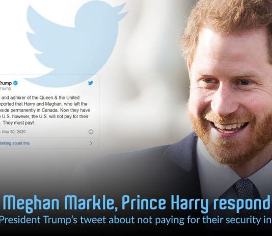 Harry & Meghan responded to Trump’s tweet about their security in U.S.