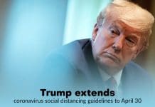 Trump extends Coronavirus social distancing advisory for one more month