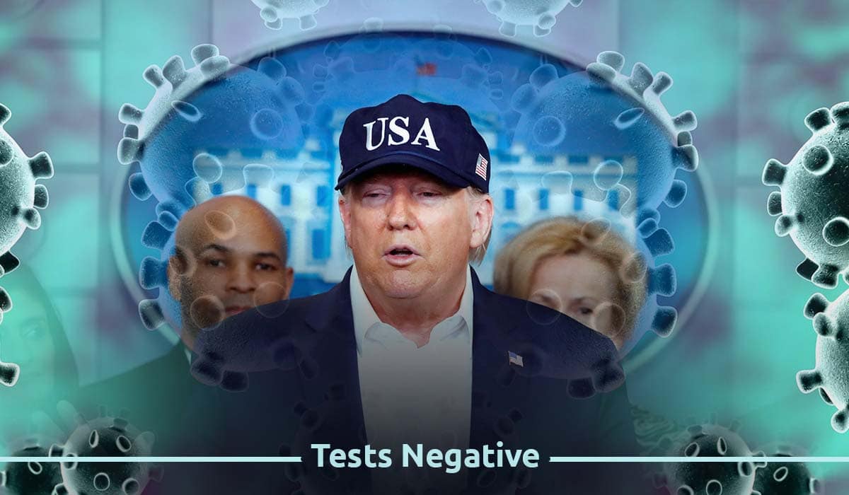 U.S. President tested negative for Coronavirus – White House