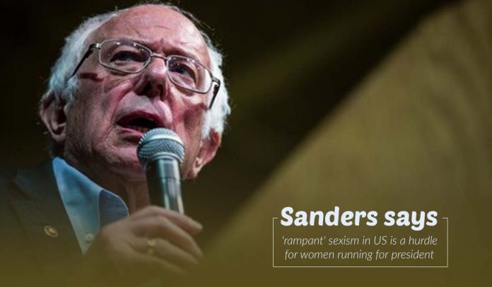 Sexism in U.S., a hindrance for female presidential candidates – Sanders