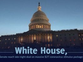 White House, Senate passes a $2T relief package to combat coronavirus