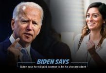 Biden wishes for a Female Vice President