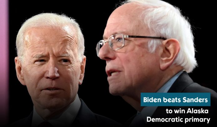 Biden wins Alaska Democratic primary after beating Sanders