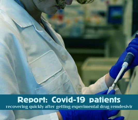Coronavirus patients recovering rapidly with remdesivir treatment